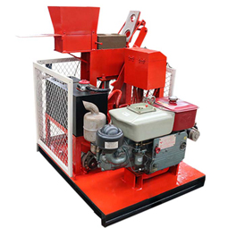 QTC1-20 mobile Diesel Clay Brick Machine