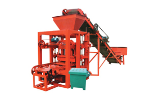 Semi-auto brick machine